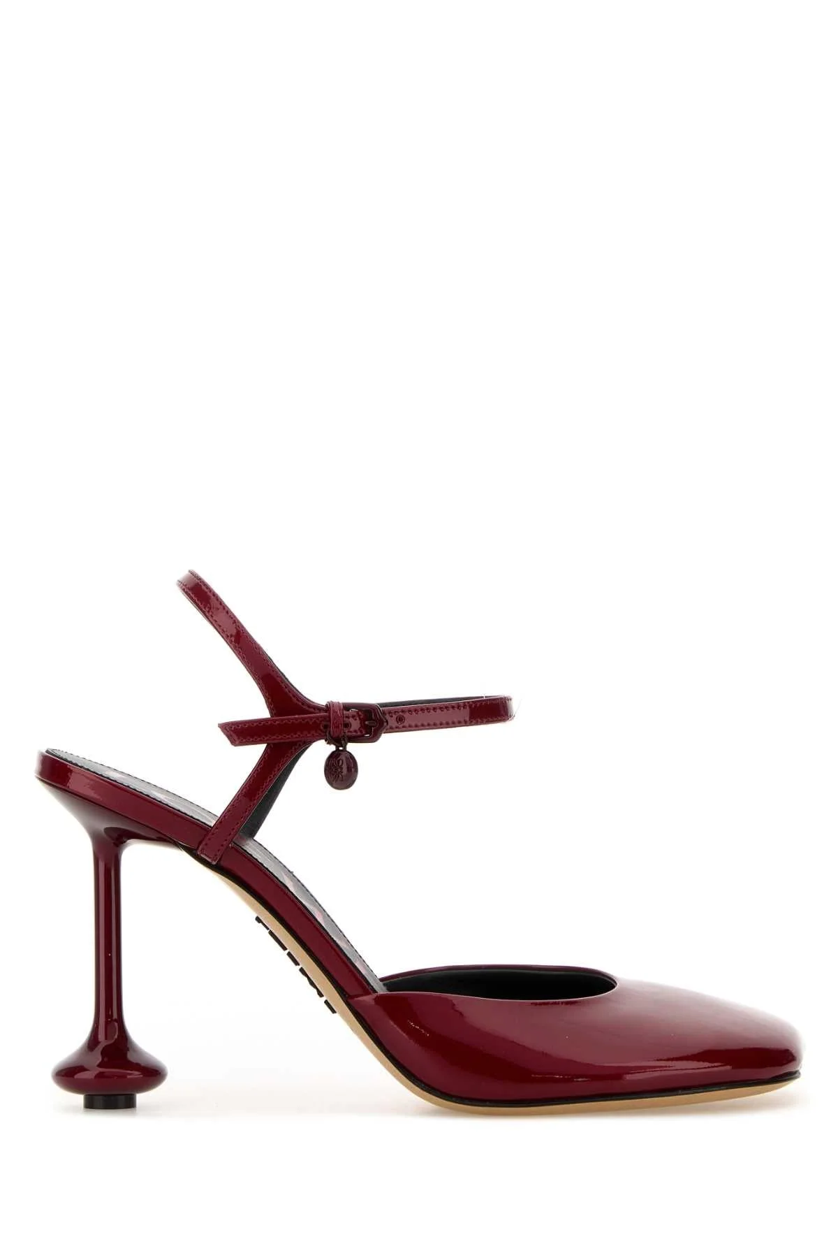 Loewe Women Tiziano Red Leather Toy Pumps - 1
