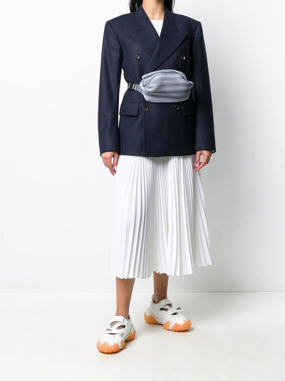 Pleats Please Issey Miyake pleated belt bag outlook