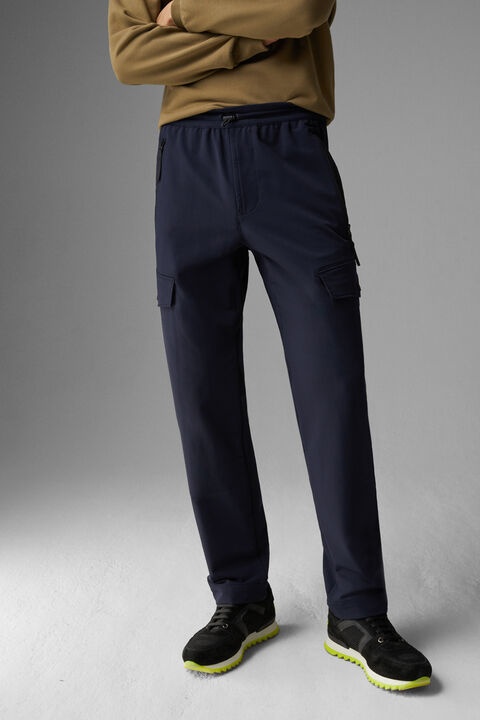 Aidan Softshell combat trousers in Dark blue - 2