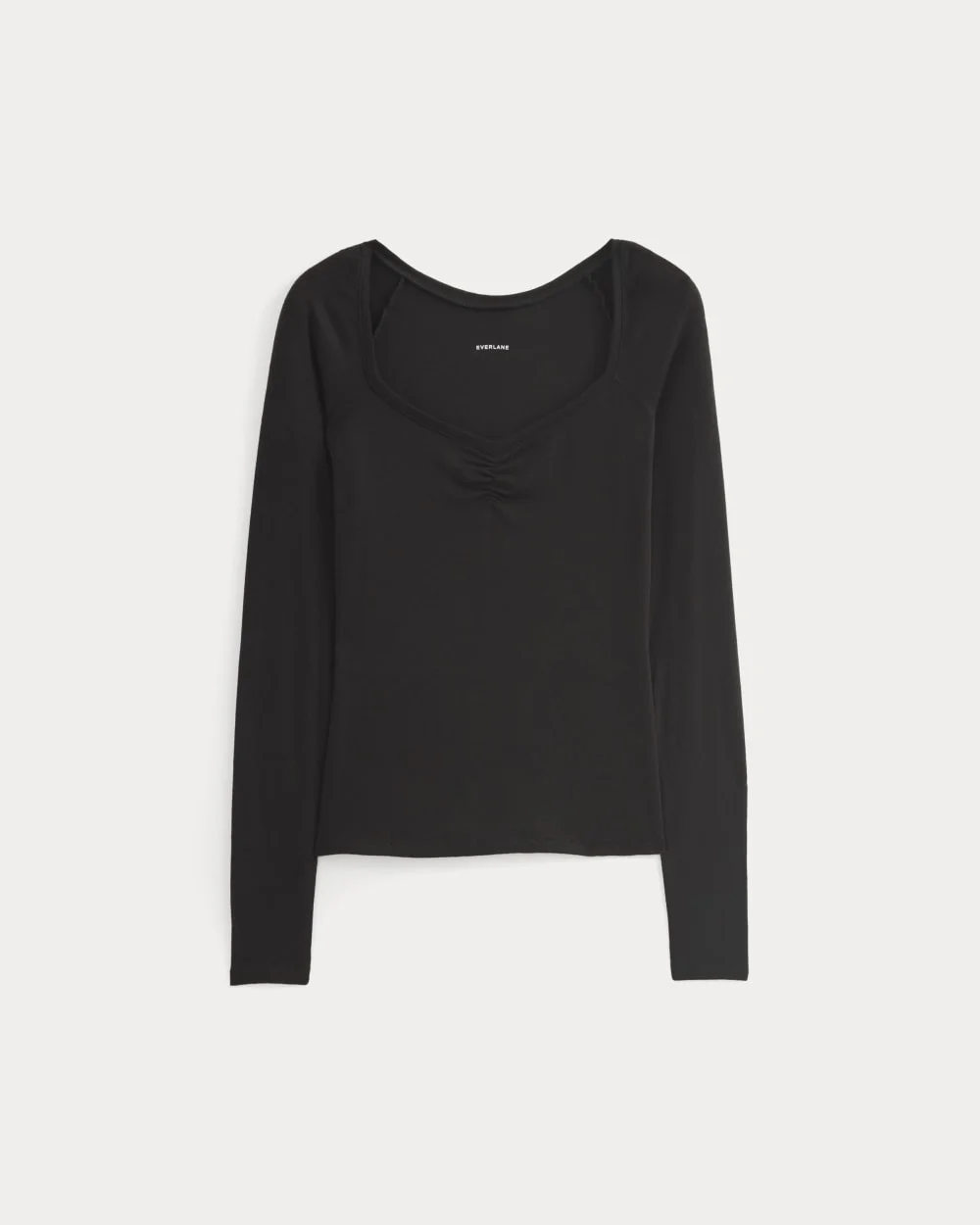 SWEETHEART-NECK TOP IN BUTTERLUXE - 1