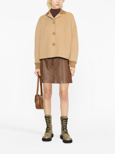 Marni cropped virgin wool-cashmere jacket outlook