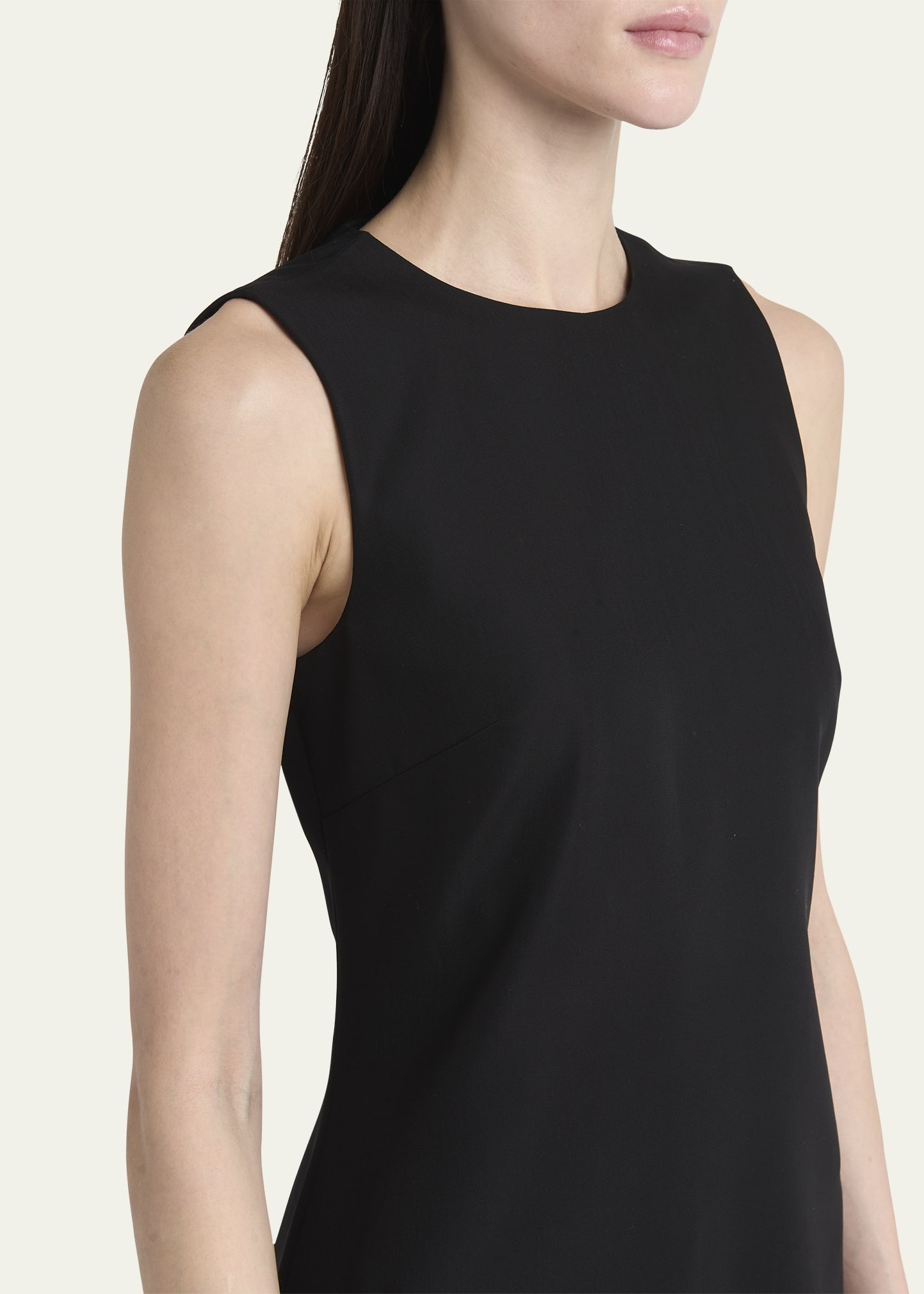 Flared A-Line Sleeveless Mini Dress - 5
