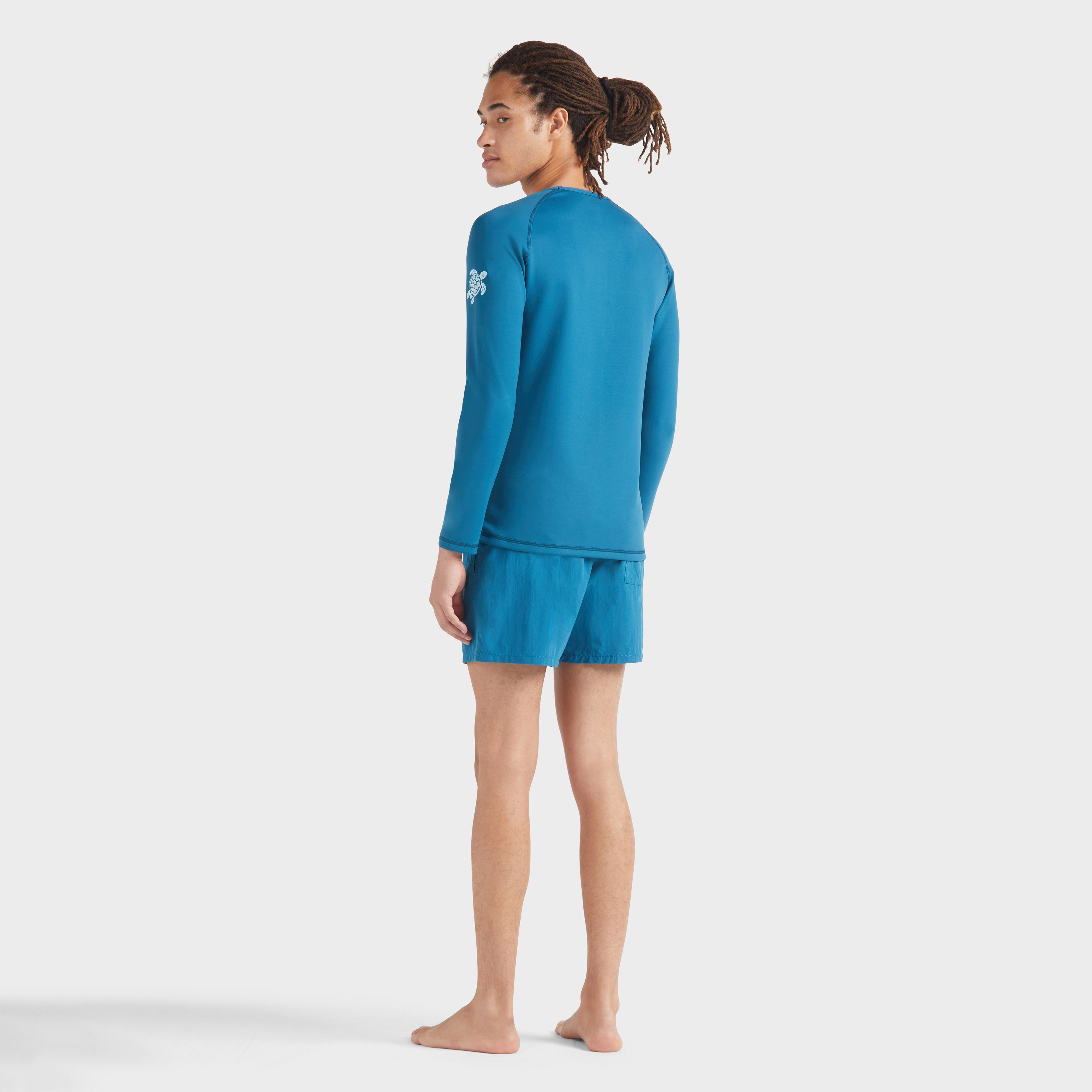 Men Long Sleeves Rashguard Solid - 4