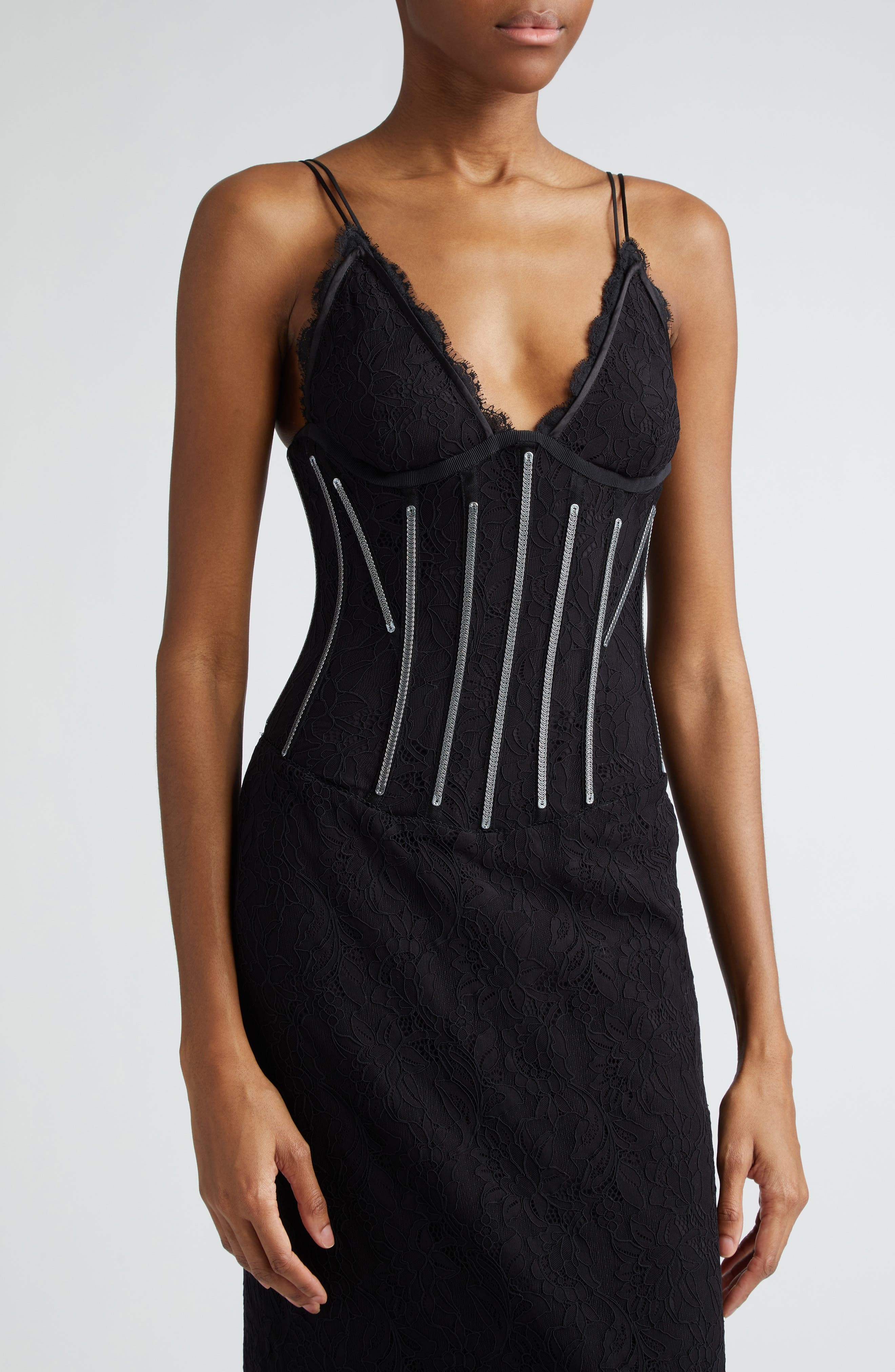 Lace Corset Dress - 4