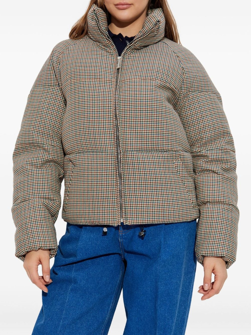 houndstooth puffer jacket 3