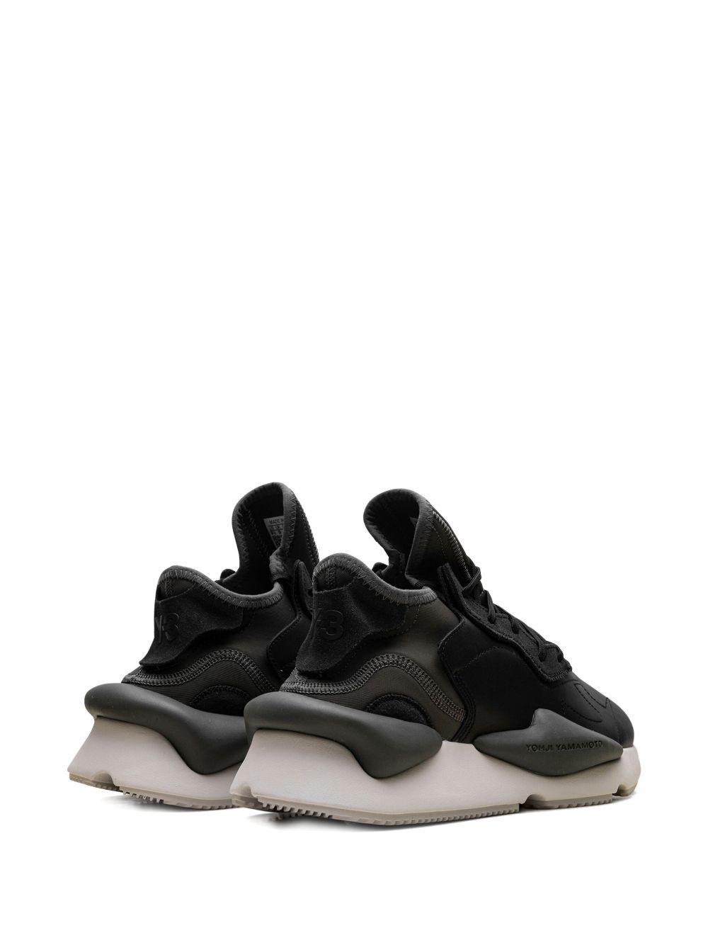Y-3 Kaiwa "Black Cinder Chalk Pearl" - 3