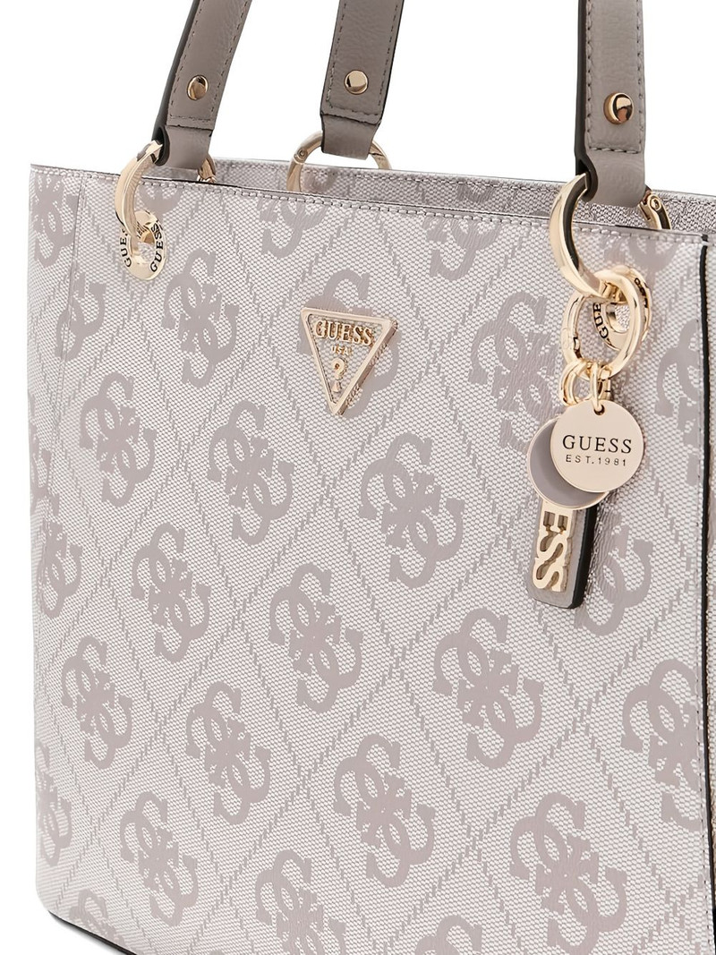 Noelle logo-pattern charm-detail tote bag 3