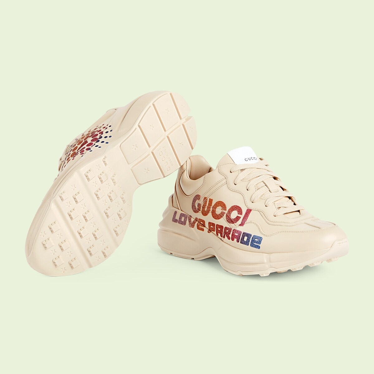 Women's Rhyton Gucci Love Parade sneaker - 6