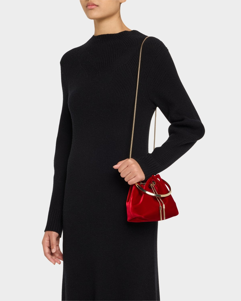 JIMMY CHOO Bon Bon Velvet with Metal Handle outlook