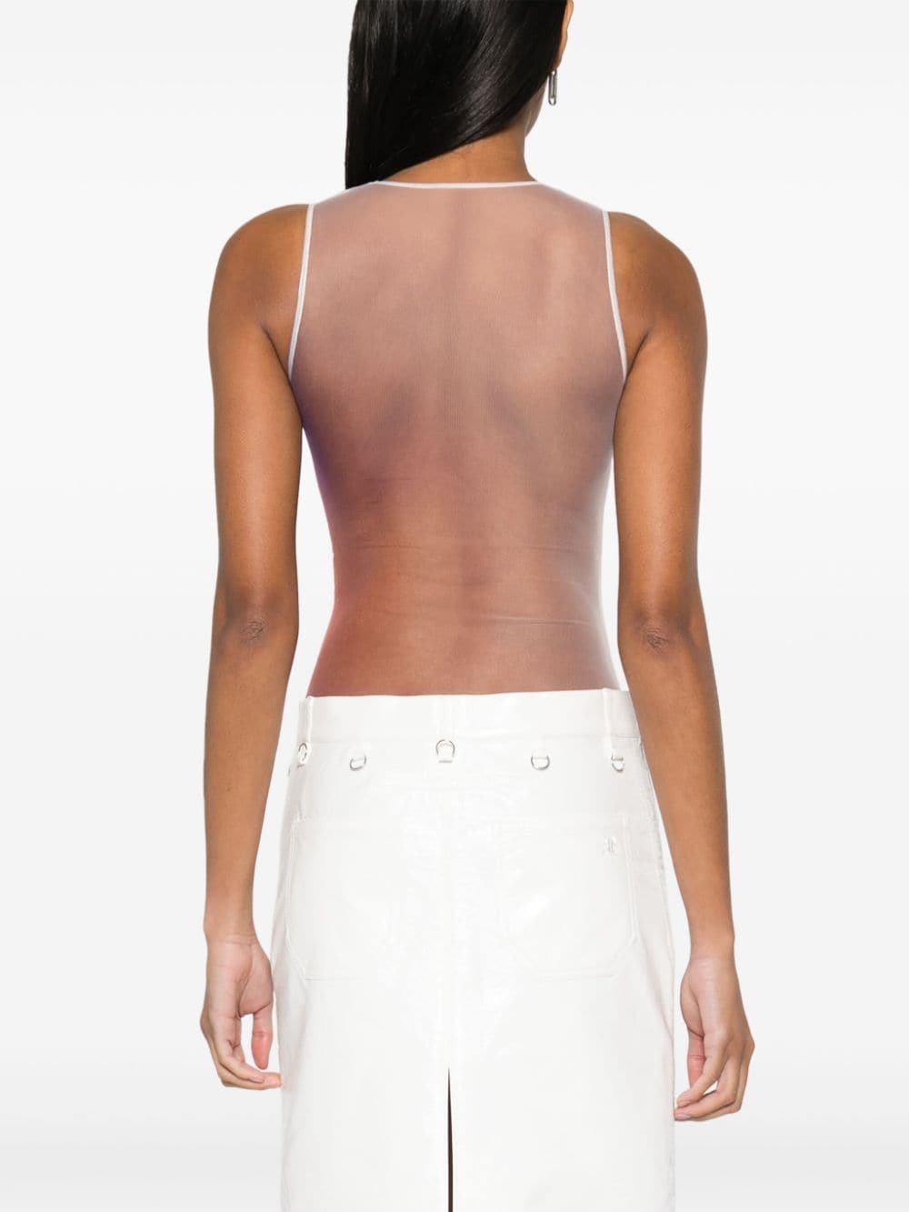 Aura tulle bodysuit - 4