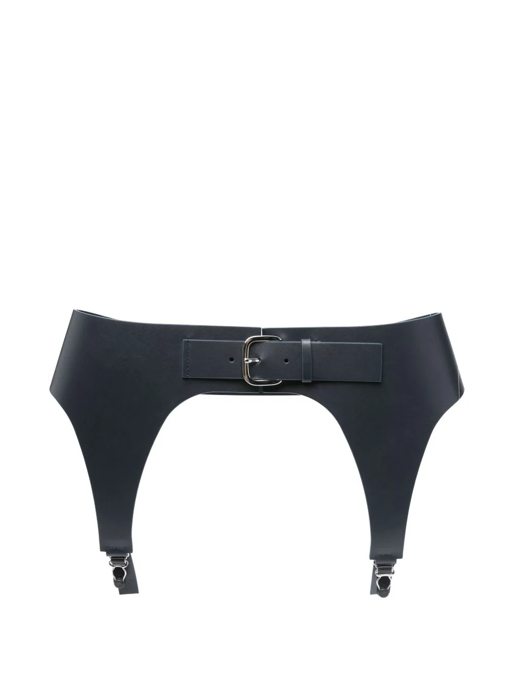 leather garter belt - 1