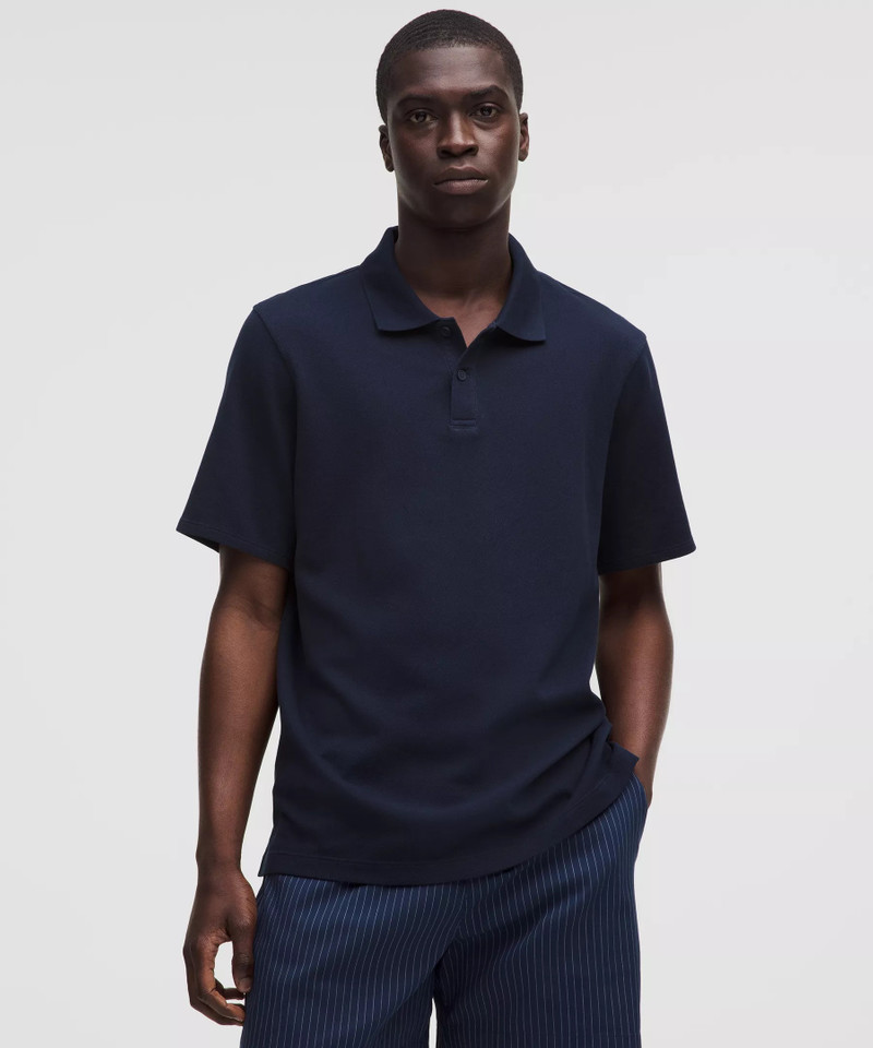 lululemon Cotton Pique Short-Sleeve Polo Shirt outlook