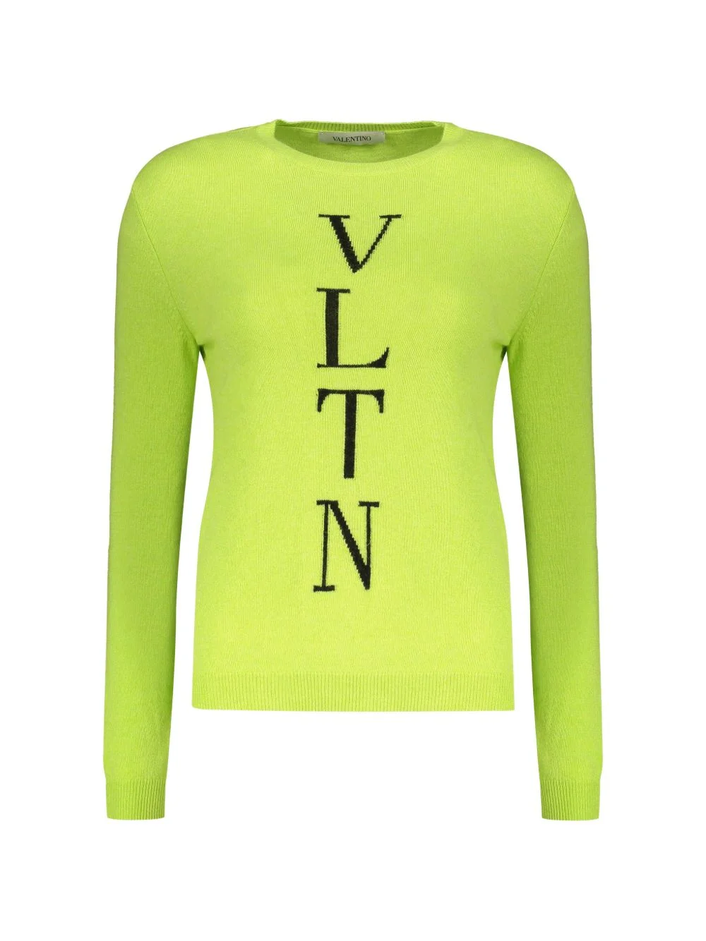 VLTN logo-print wool sweater - 1