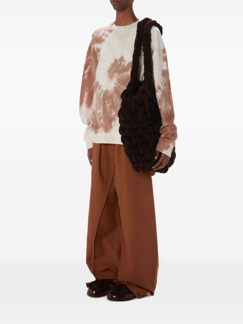 tie-dye organic cotton sweatshirt - 2