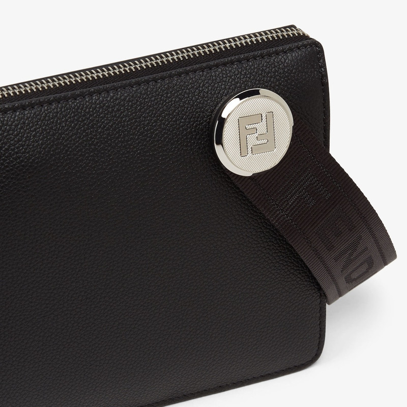 Fendi Roma Leather Chiodo Clutch 5