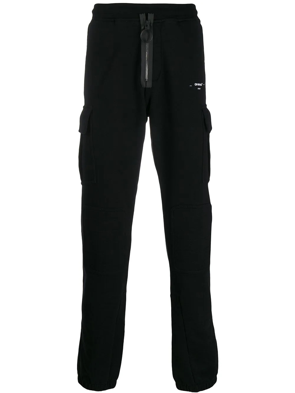 logo cargo track pants - 1