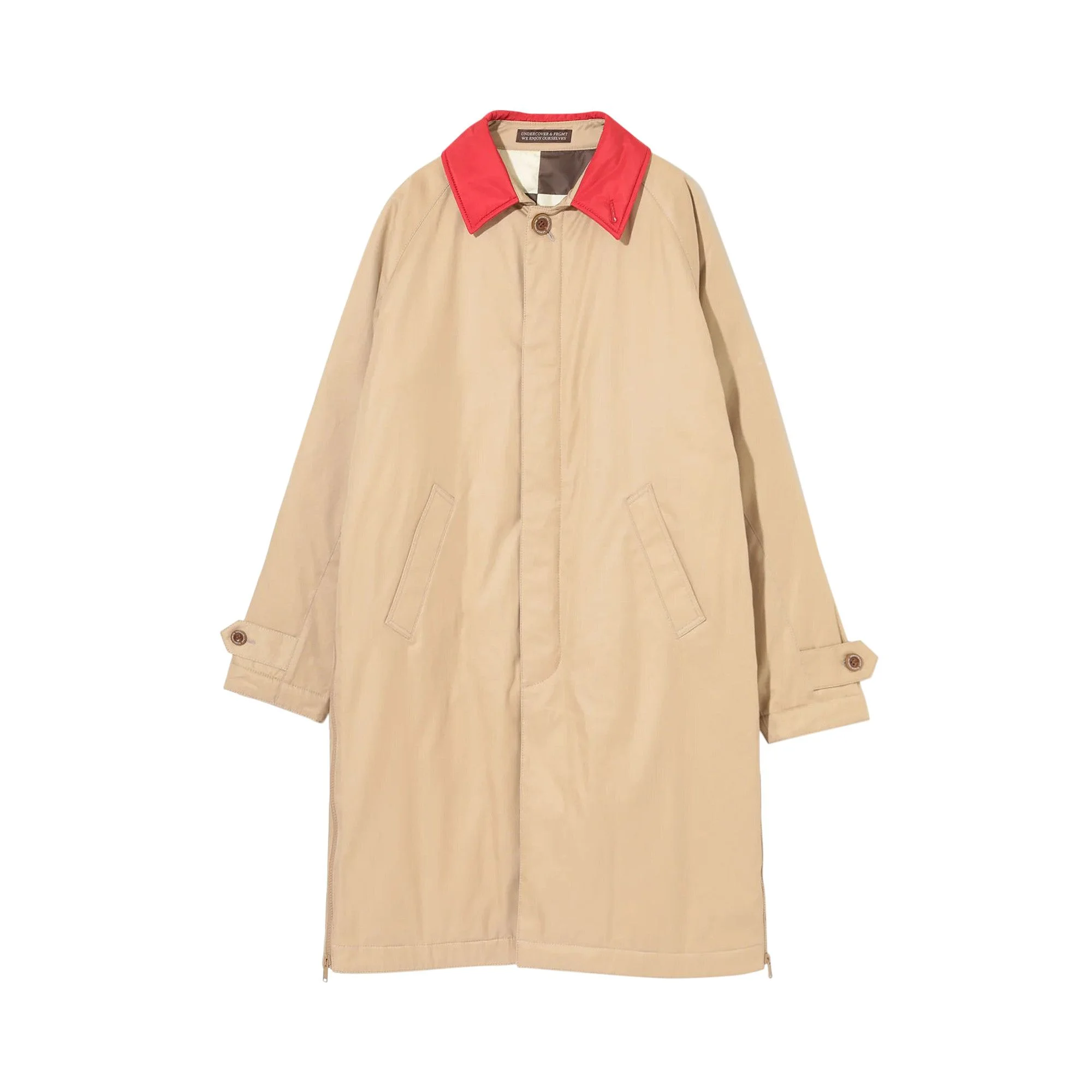 Undercover x Fragment Long Coat 'Beige' - 1