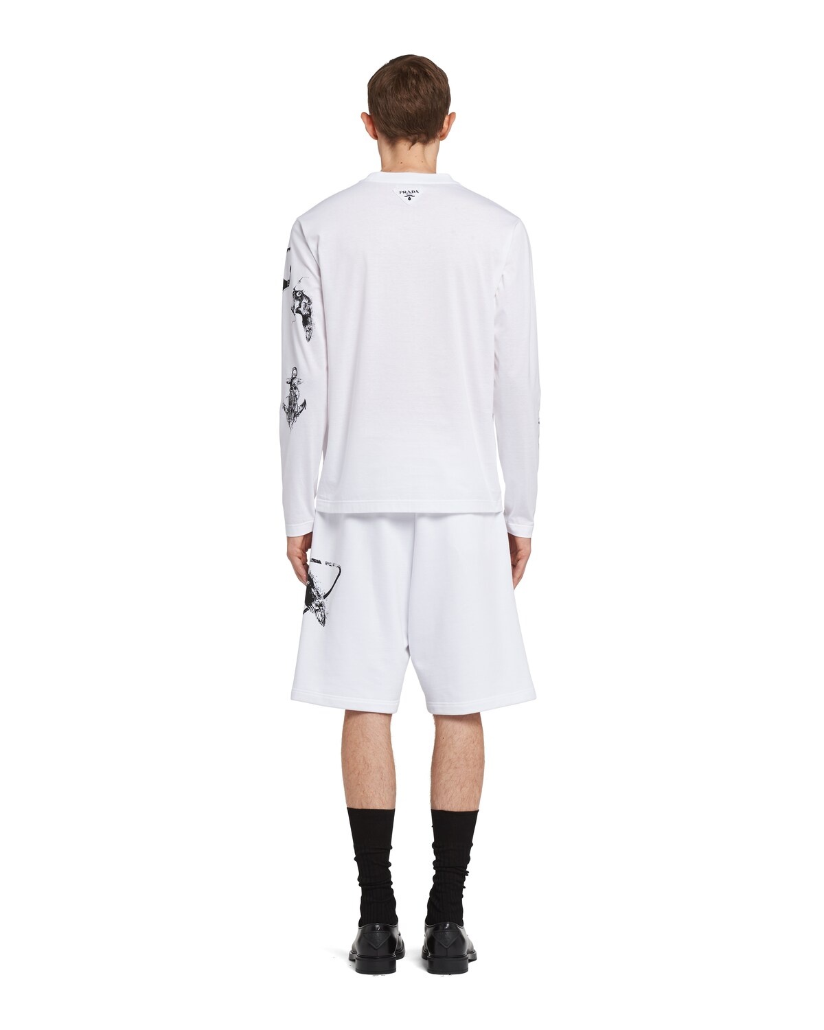 Printed cotton T-shirt - 4