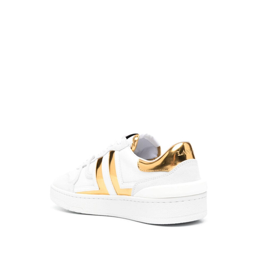 Lanvin Ladies Clay Low Top Leather Sneaker - 2