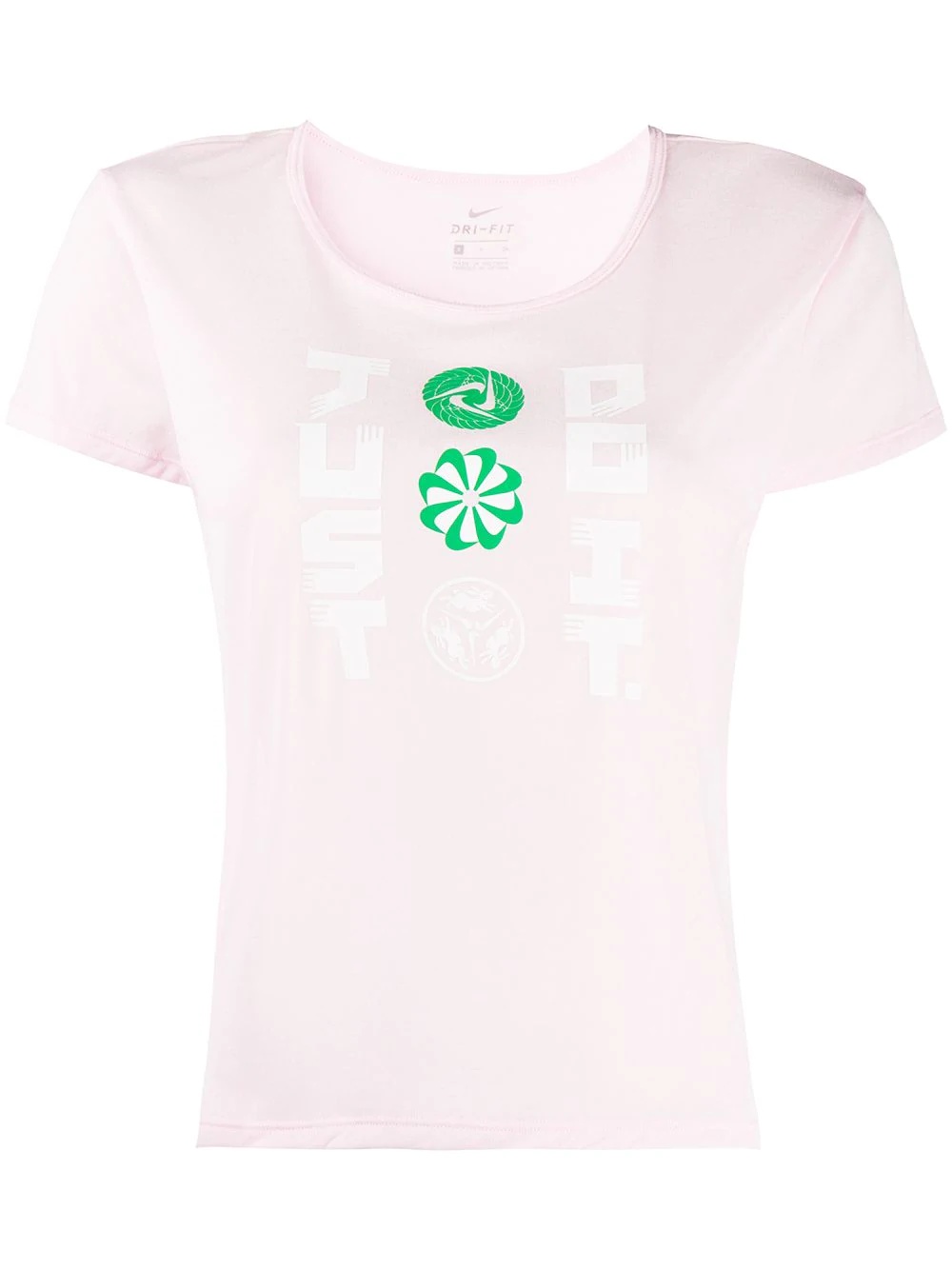 logo print T-shirt  - 1