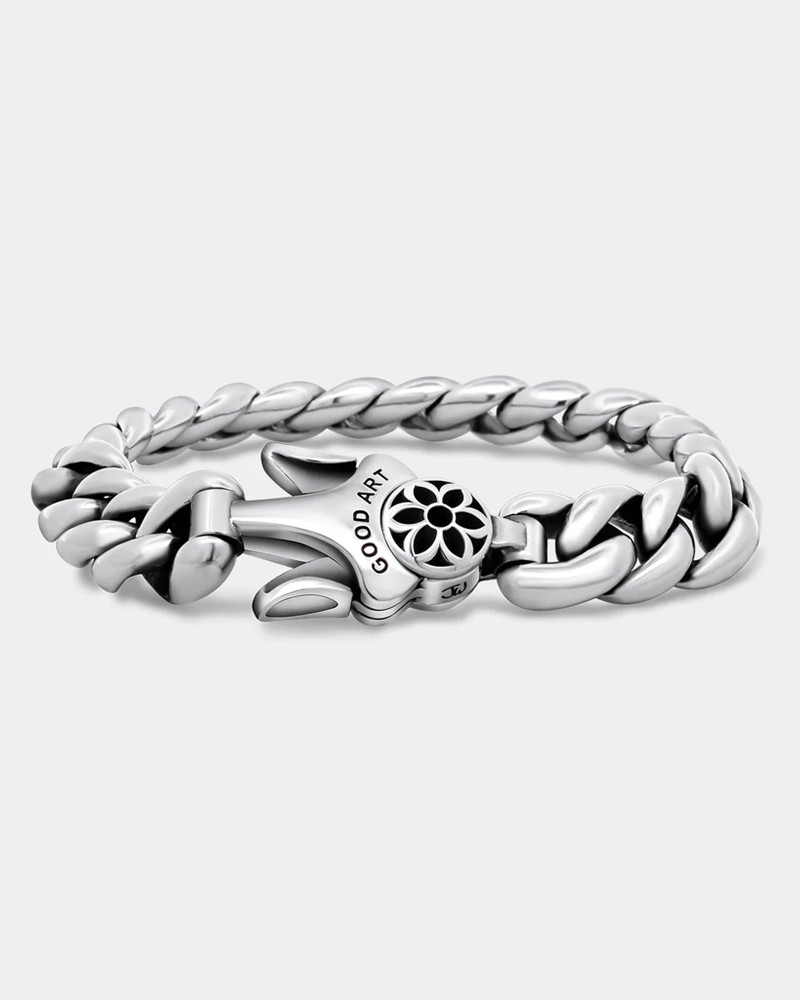 GOOD ART HLYWD MODEL 10 BRACELET SIZE A - STERLING SILVER 1