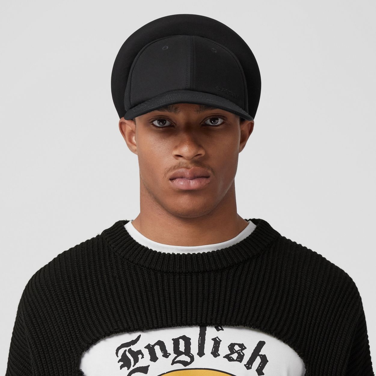Cut-out Detail Wool Oversized Sweater - 3