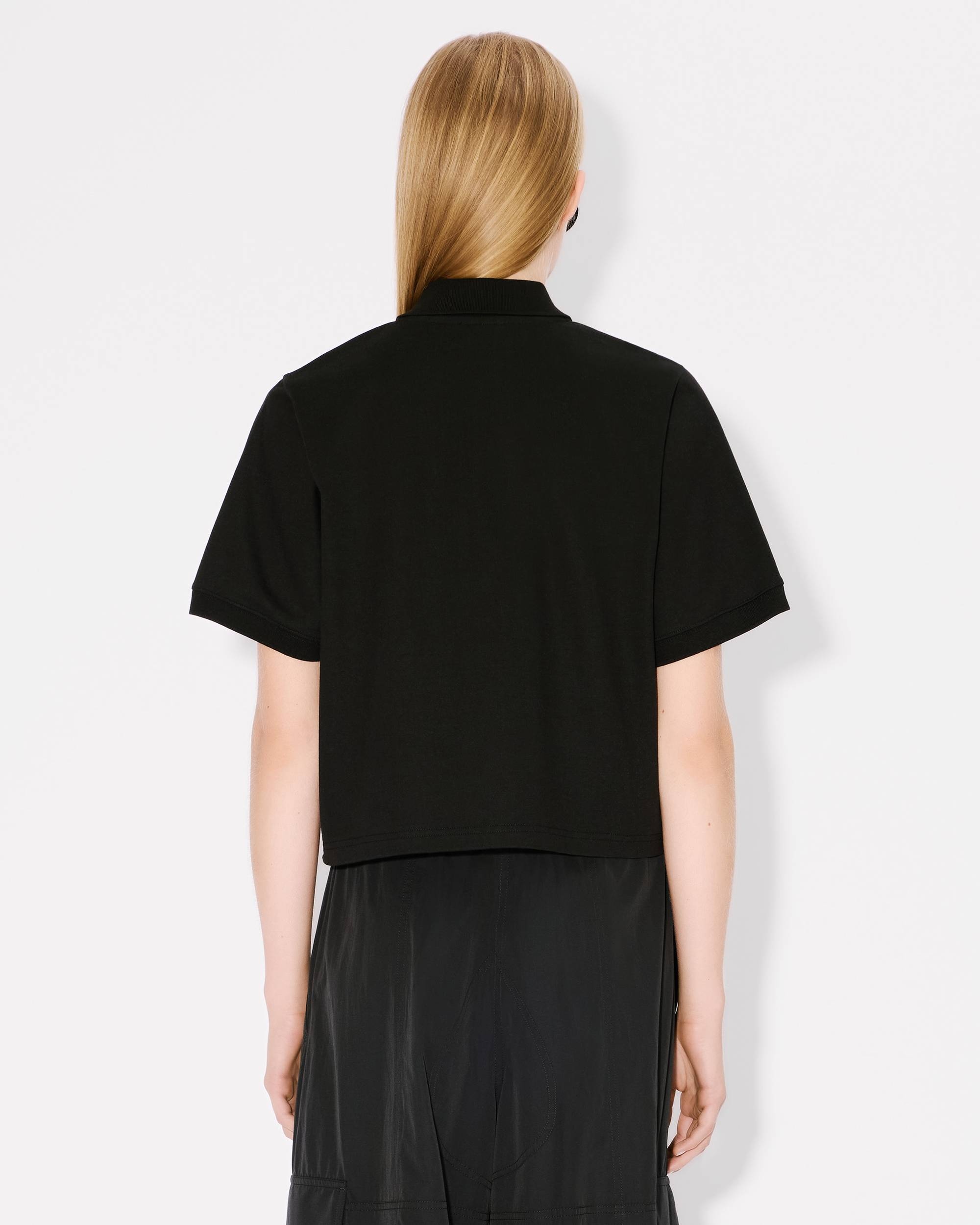 'Boke Flower 2.0' embroidered polo in cotton - 4