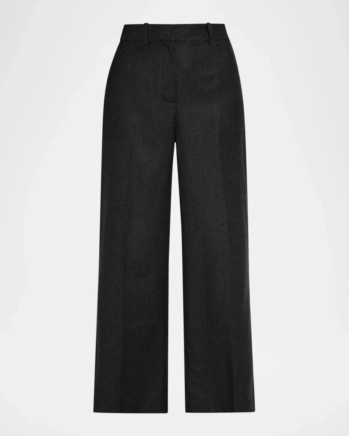 Pleated-Front Virgin Wool Pants - 1