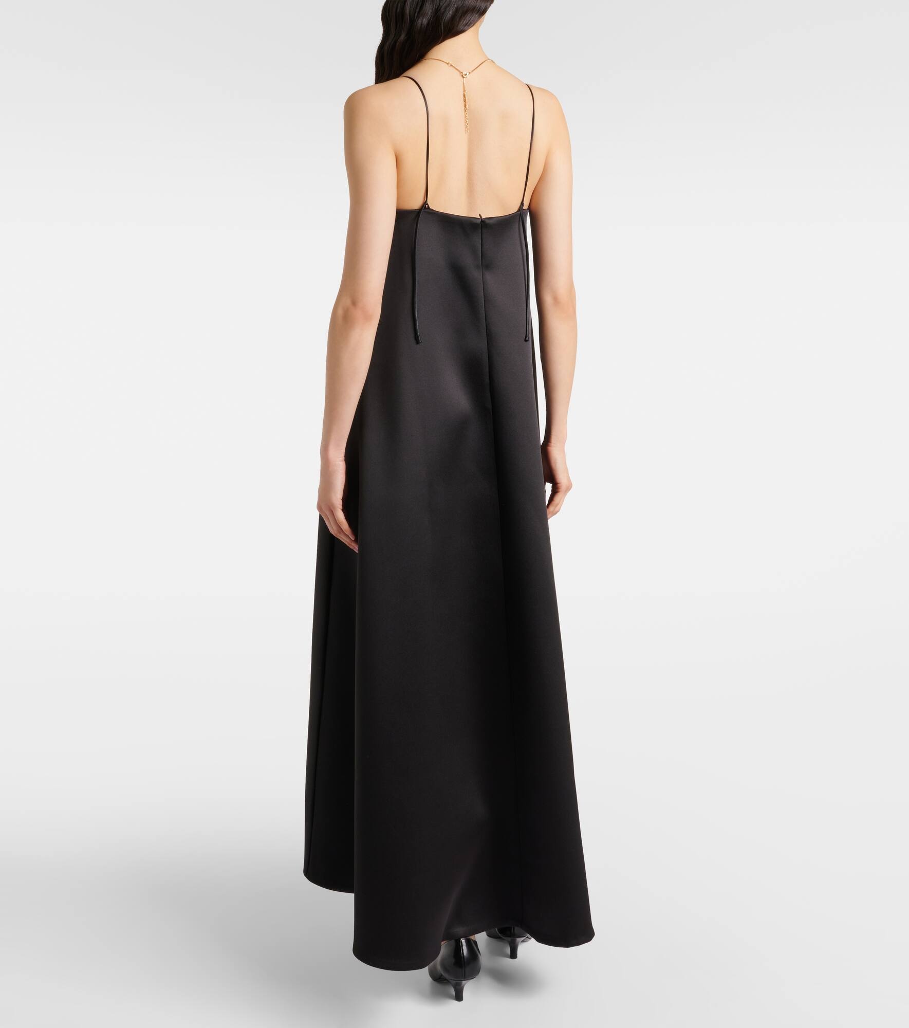 Satin maxi dress - 3