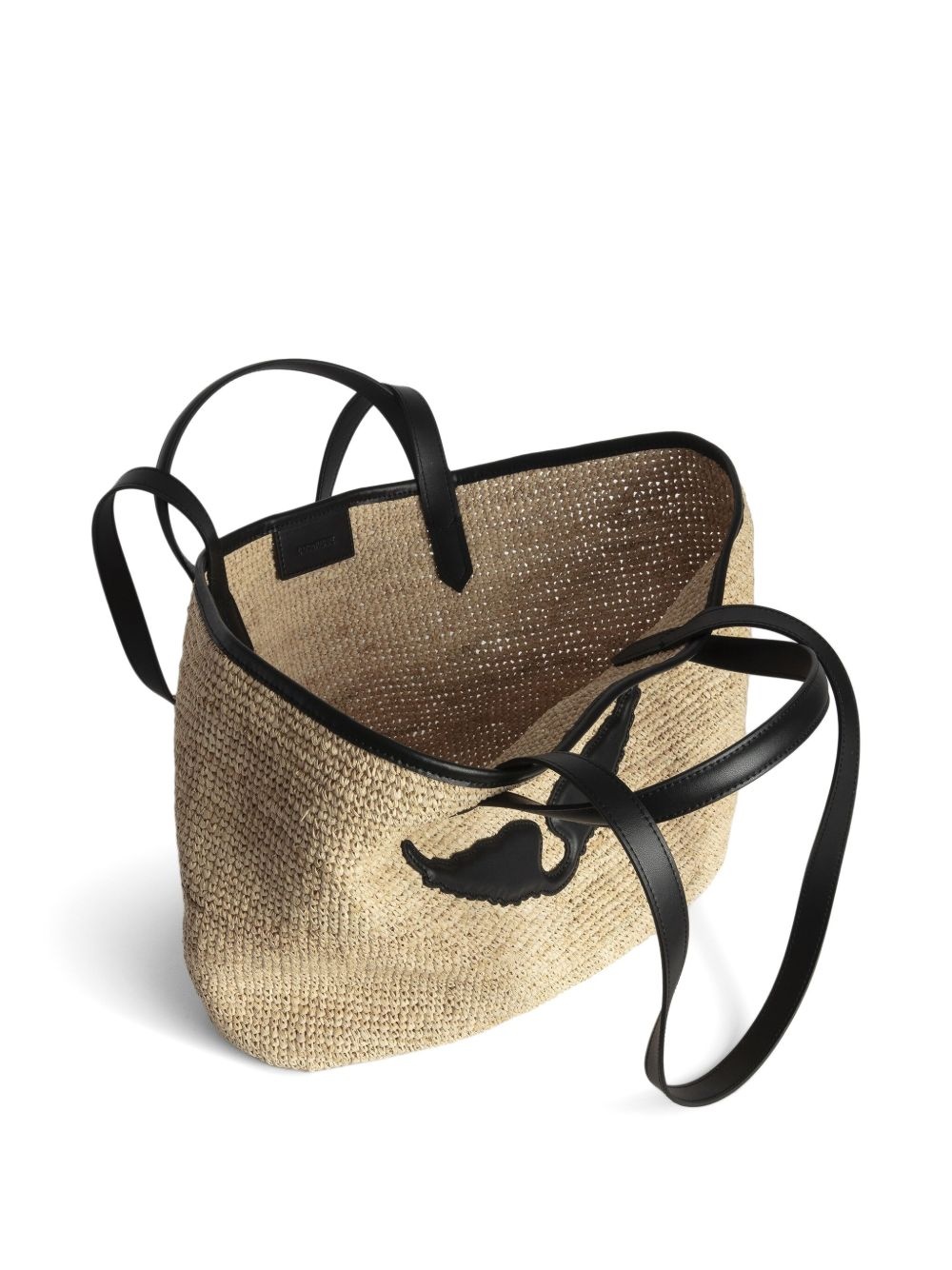 large Wings basket beach bag - 5