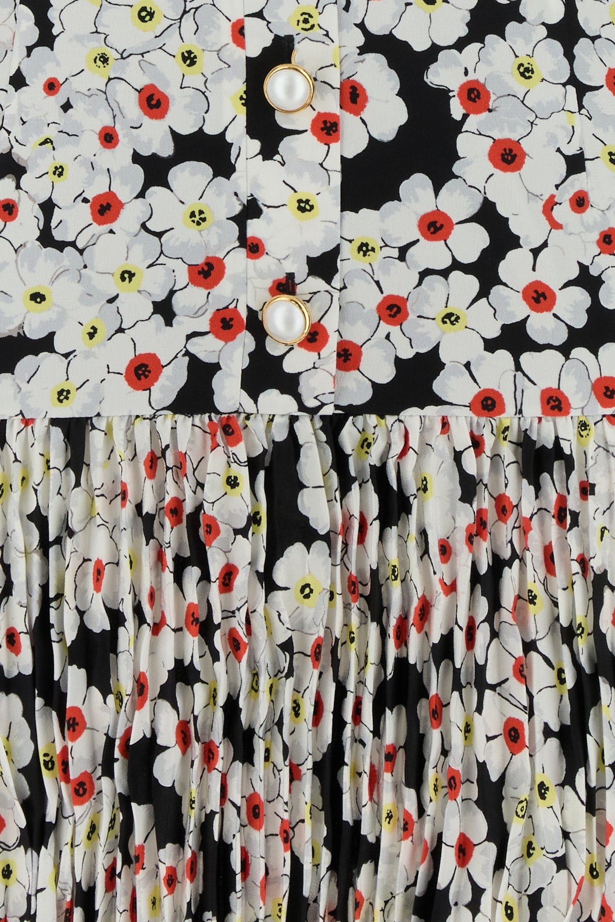Printed silk mini dress - 3