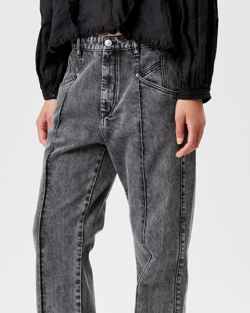 NADEGE DENIM PANTS - 3