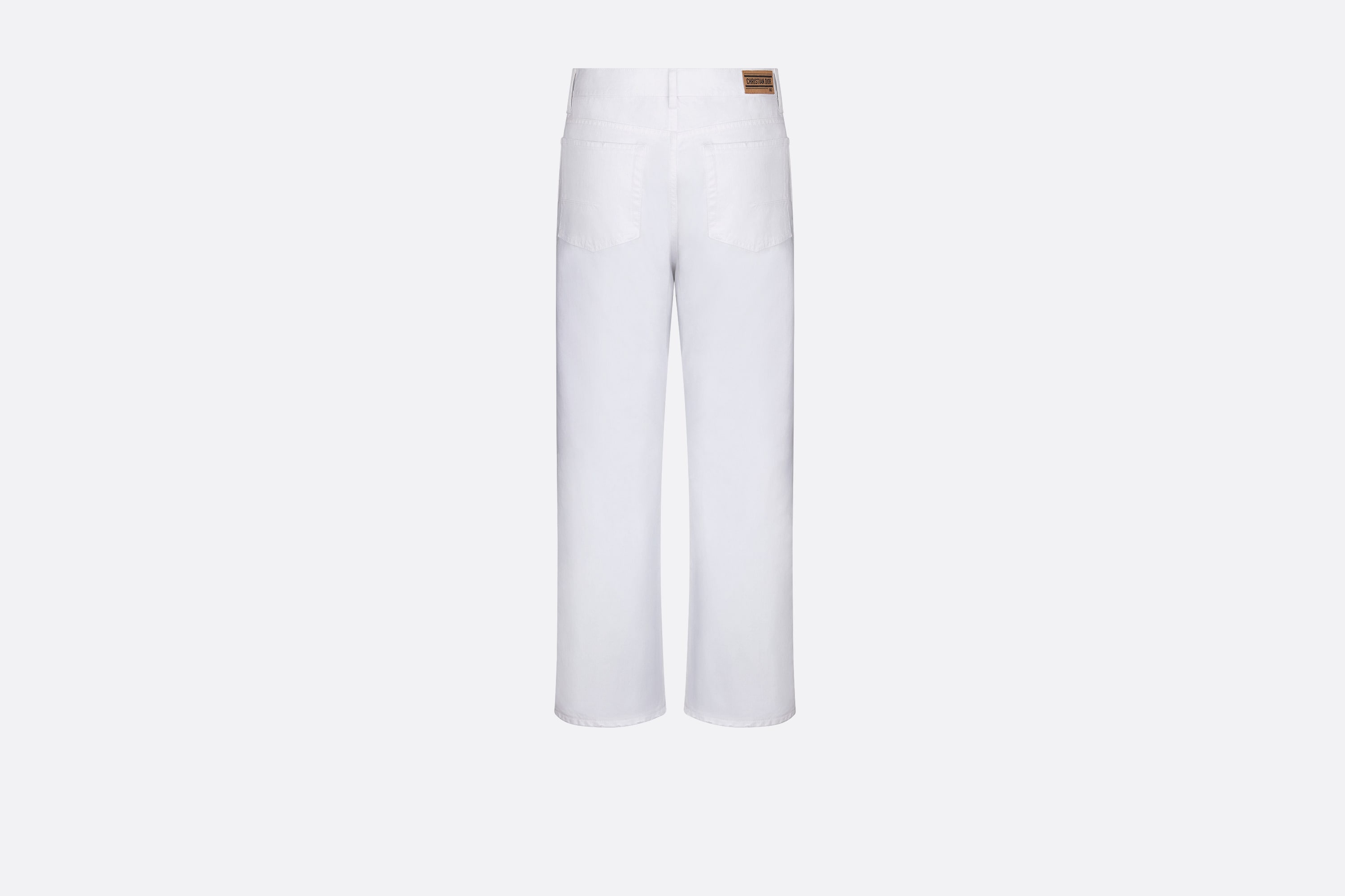 Dior 8 Straight Cropped Jeans, D03 - 2