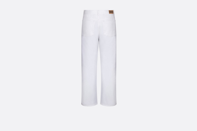 Dior Dior 8 Straight Cropped Jeans, D03 outlook