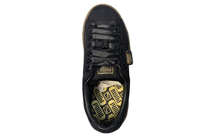 (WMNS) PUMA Suede Platform 'Black' 366721-03 - 4
