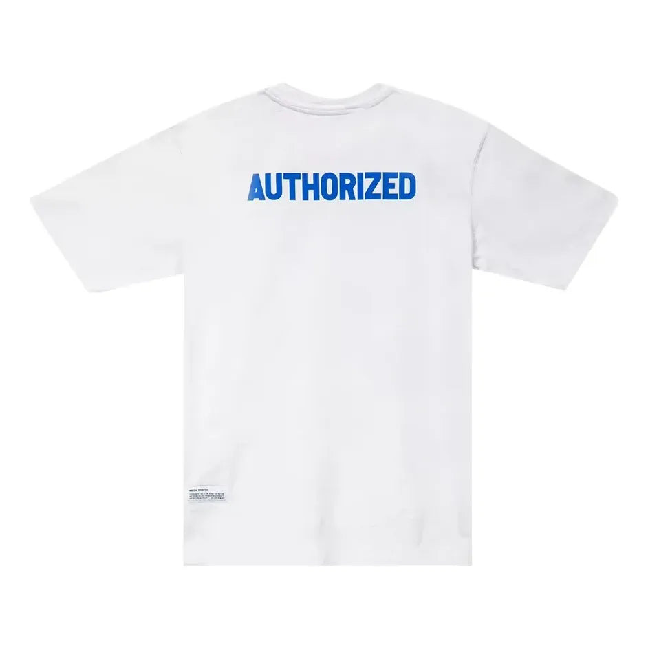 HERON PRESTON SS21 Heron Af T-shirt 'White' HMAA020R21JER0020145 - 2
