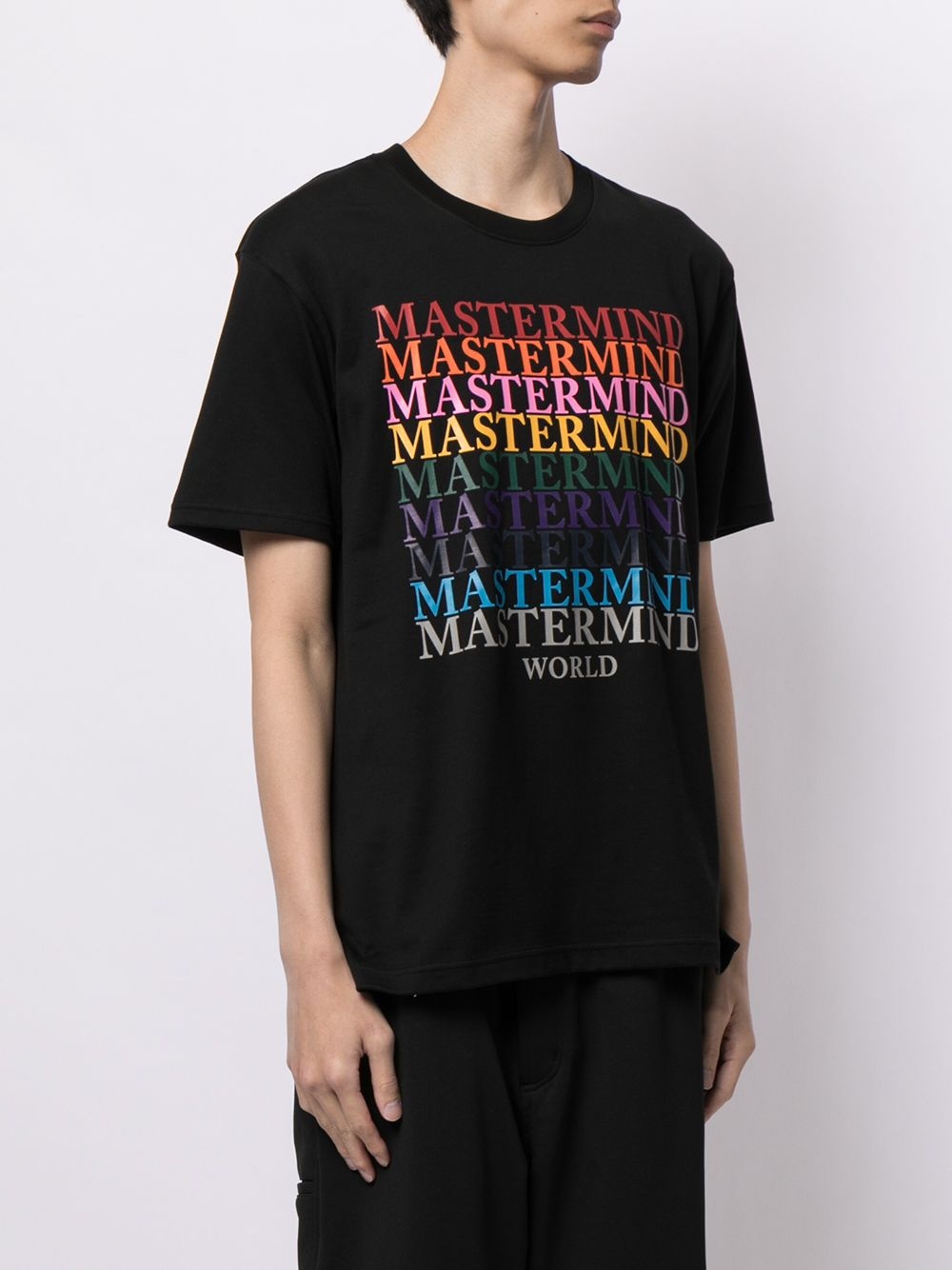 multi-logo print T-shirt - 3