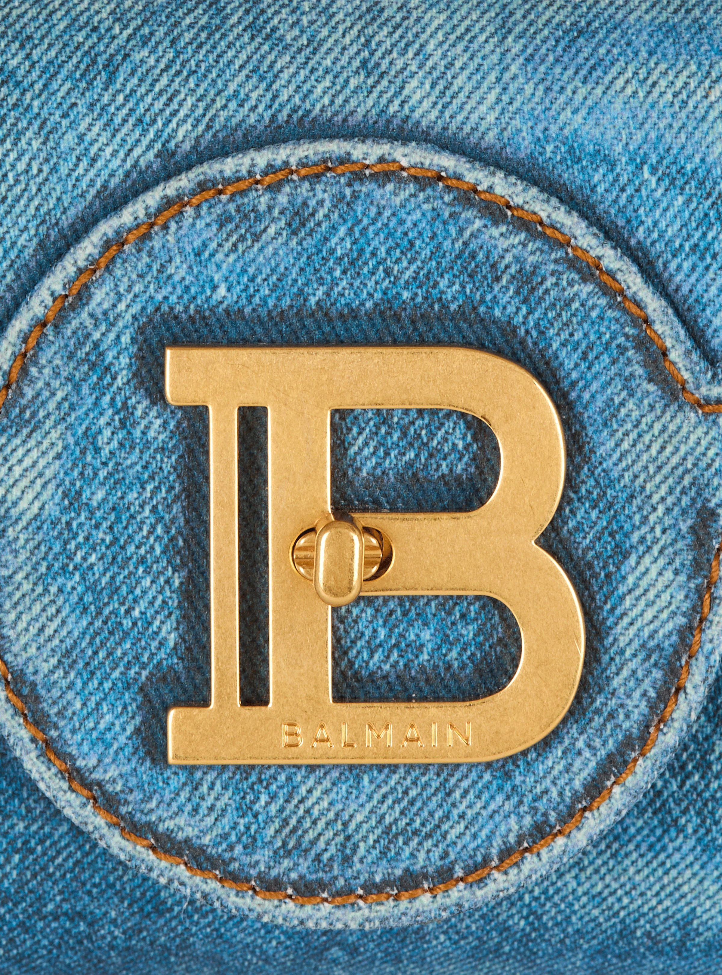 B-Buzz Pouch 23 in denim print canvas - 7