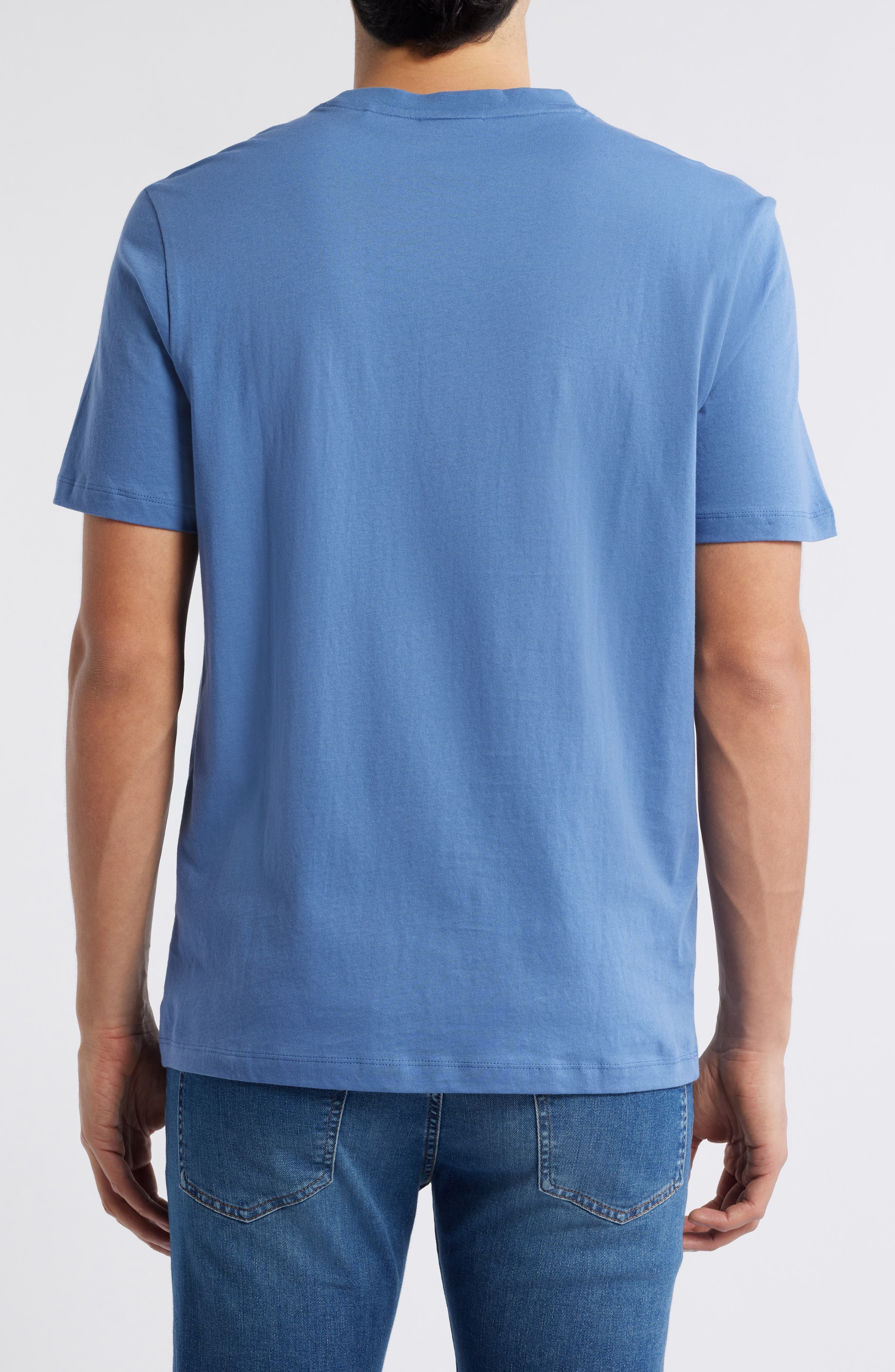 HUGO Danetchorb Logo Graphic T-Shirt in Open Blue at Nordstrom - 2