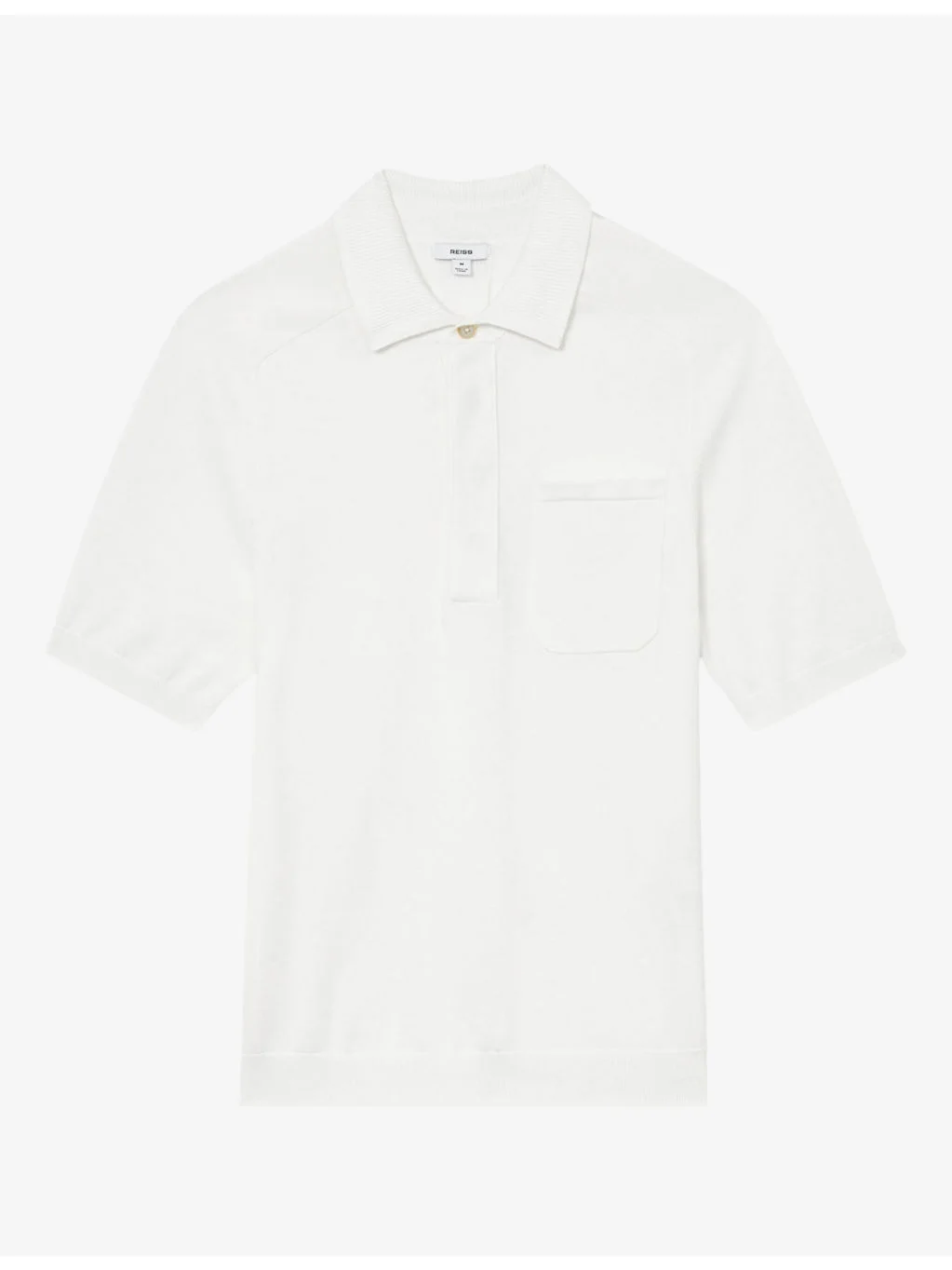 Selkirk Patch-Pocket Cotton-Knit Polo Shirt - 1