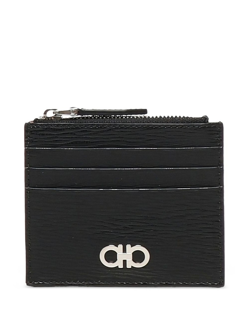 FERRAGAMO Gancini-logo leather wallet (set of three) outlook