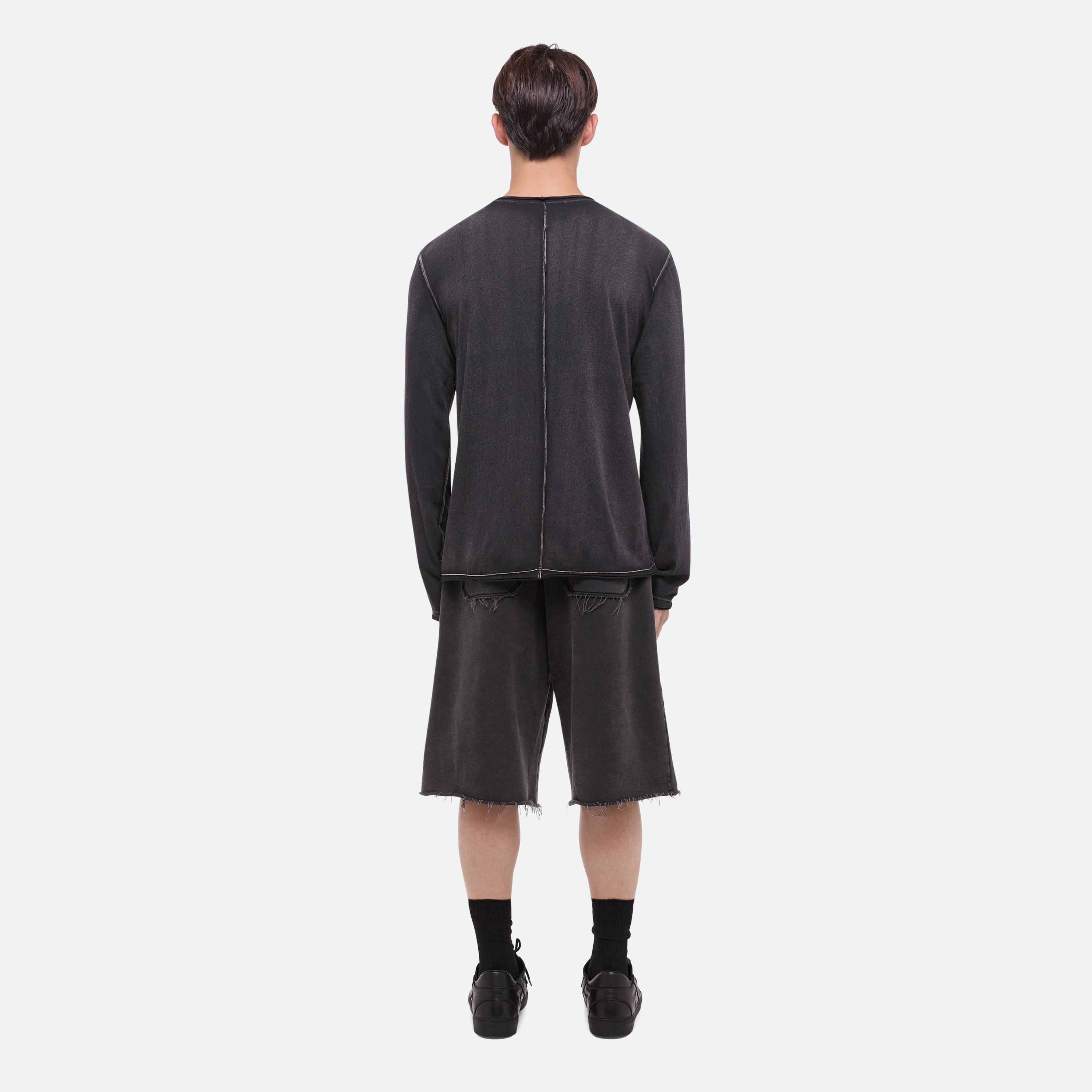 GARMENT-DYED LONG-SLEEVED TEE - 5