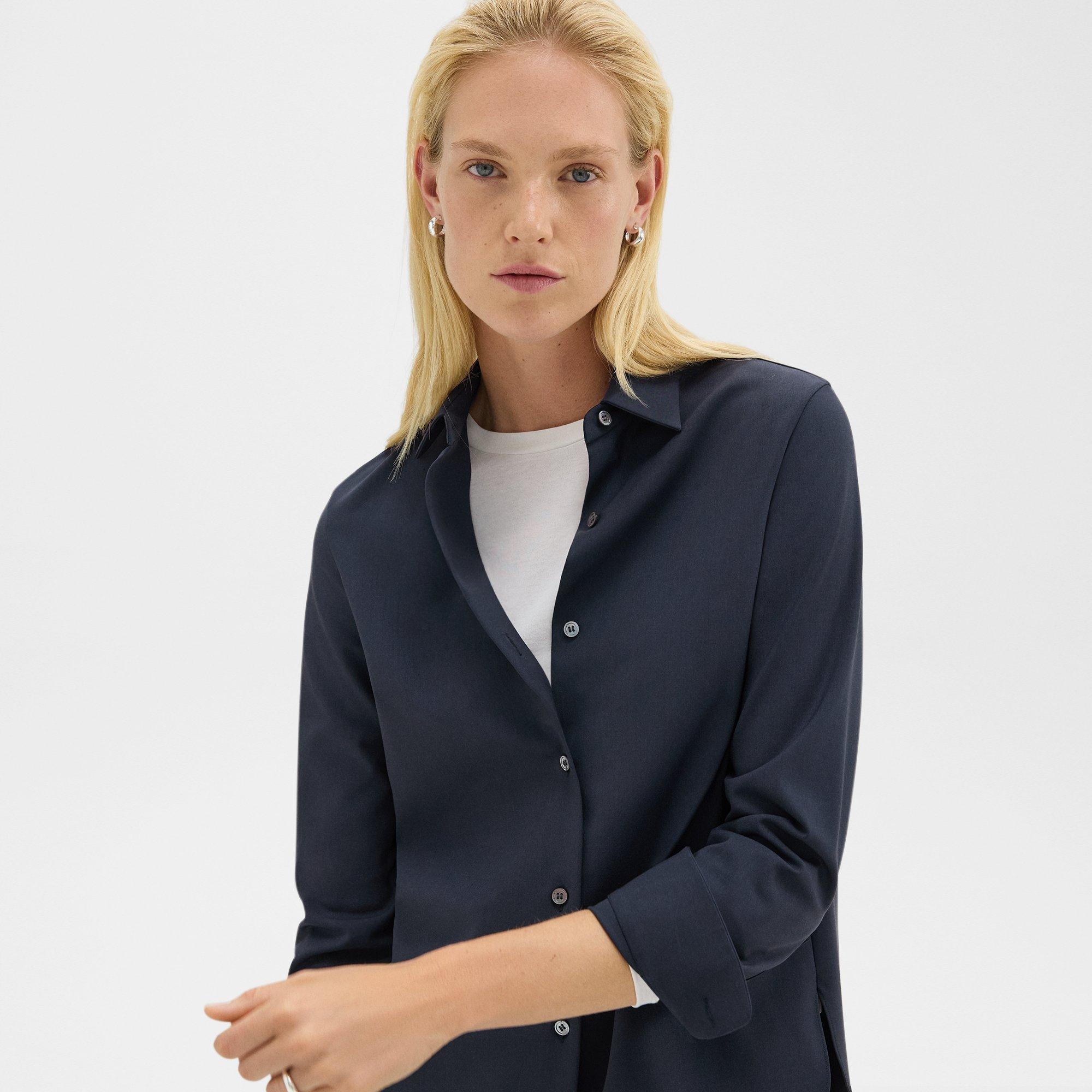 Straight Shirt in Good Wool - 5