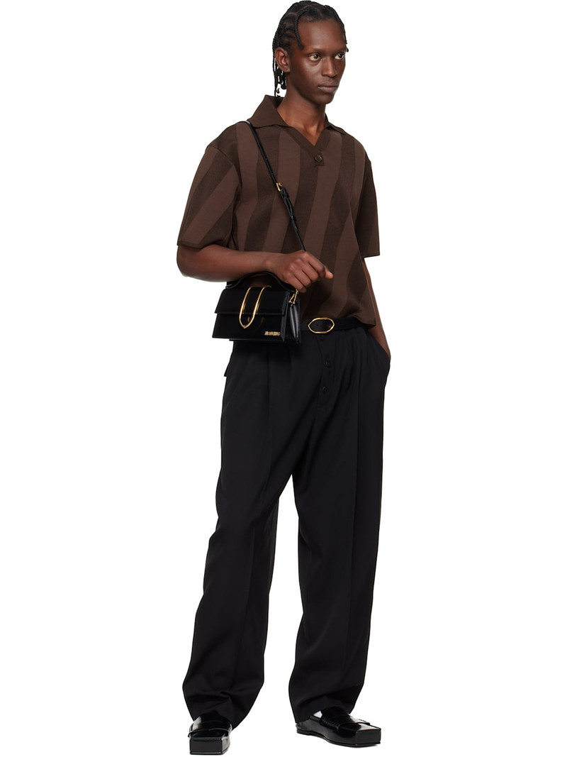 JACQUEMUS Black 'La Ceinture Calisson' Belt outlook