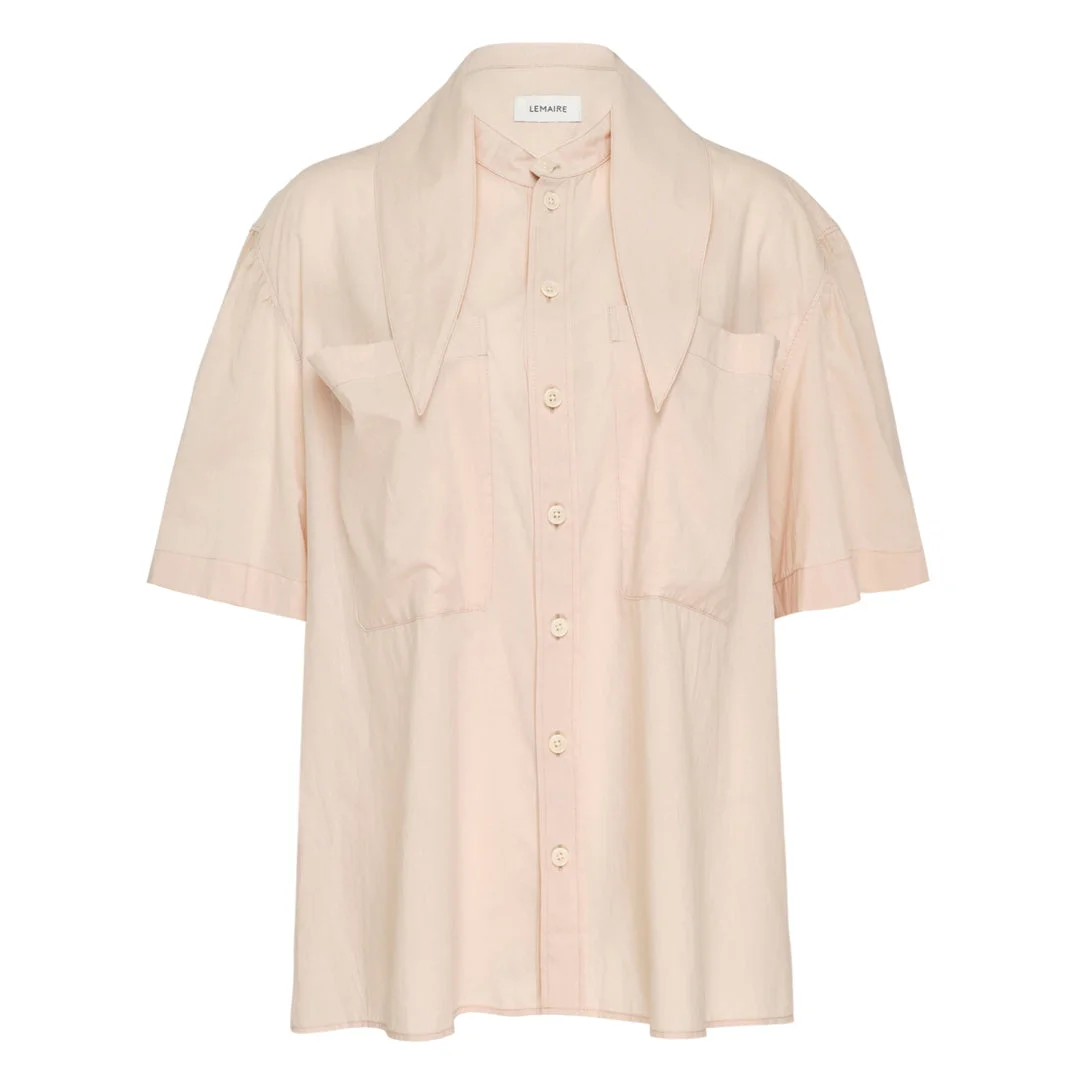 Short Sleeve Foulard Shirt - 1