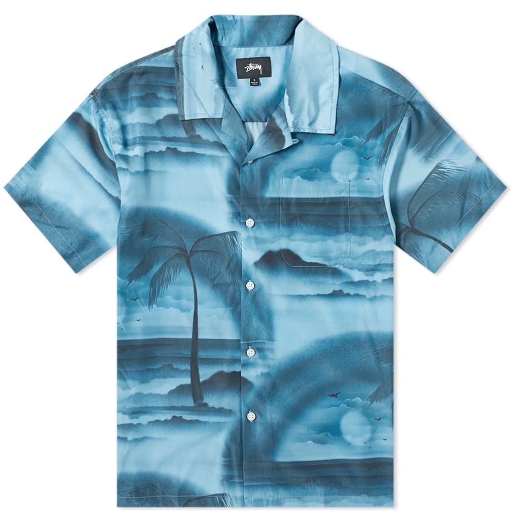 Stussy Short Sleeve Island Shirt - 1