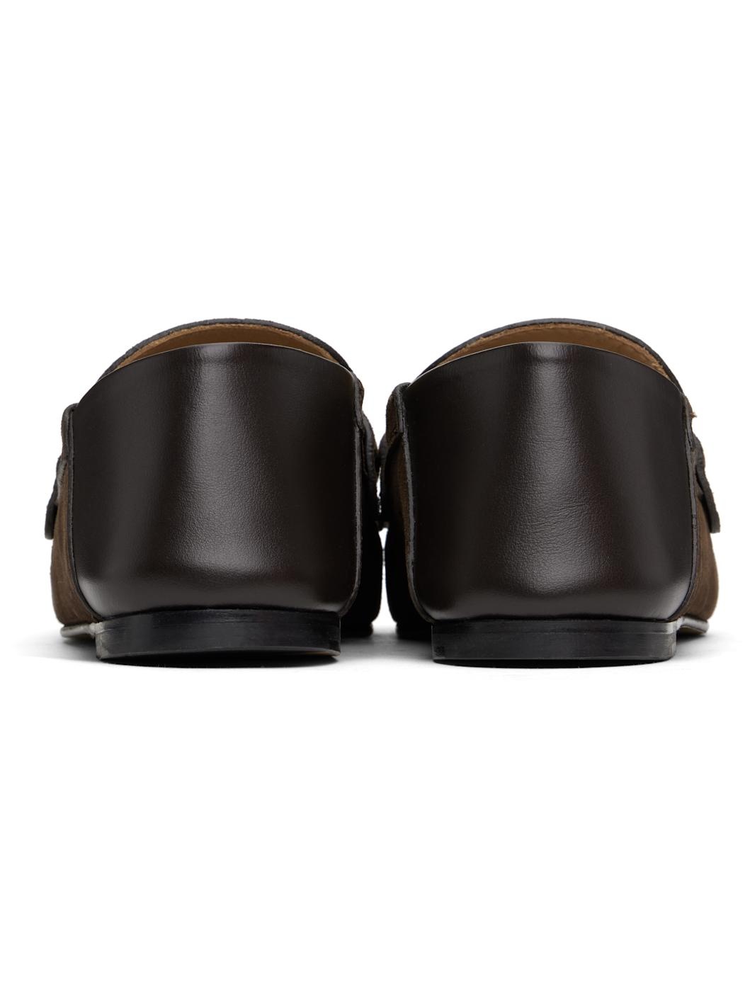 Brown 'The Carré' Loafers - 2