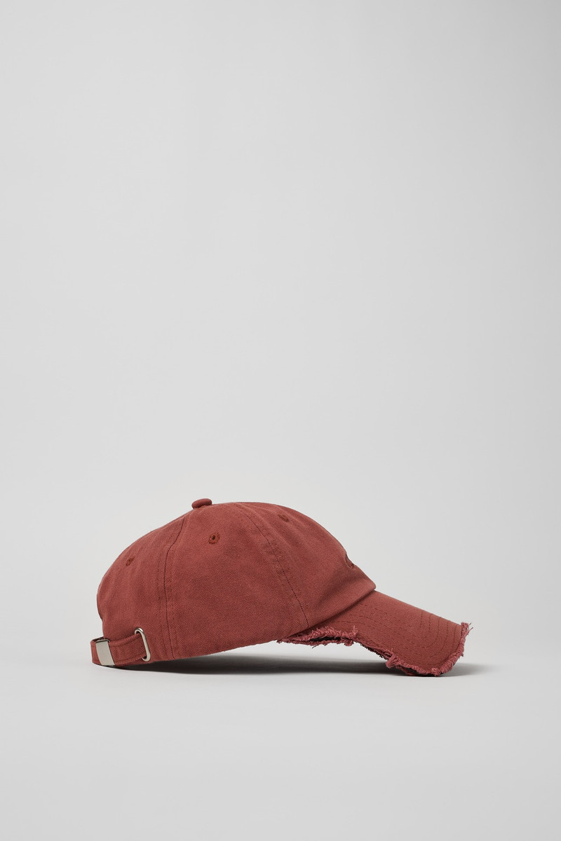 Red Cotton Cap (One Size) 3