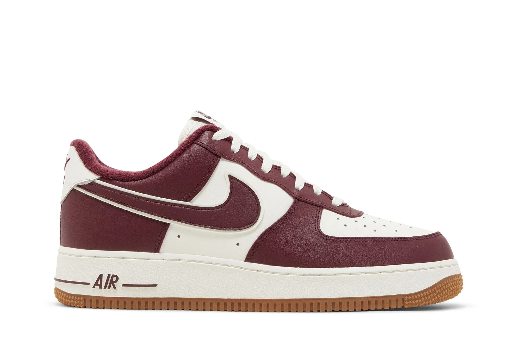 Air Force 1 '07 LV8 'College Pack - Night Maroon' - 1