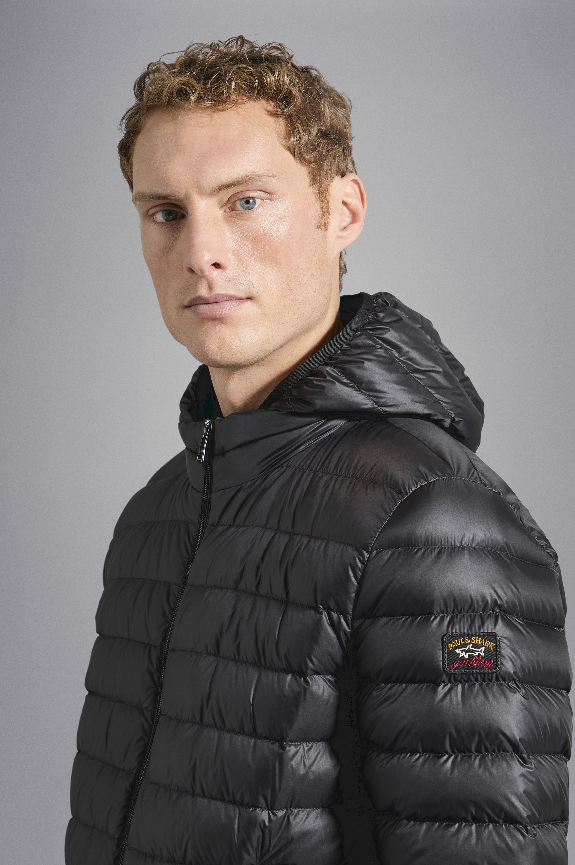 ULTRALIGHT DOWN JACKET WITH DETACHABLE HOOD - 4